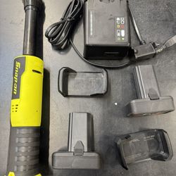 Snap On High Torque Electric Ratchet Hi-Viz Yellow 