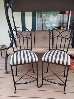 Cast Iron Chairs Best Offer. Estate Sale Left Overs.
