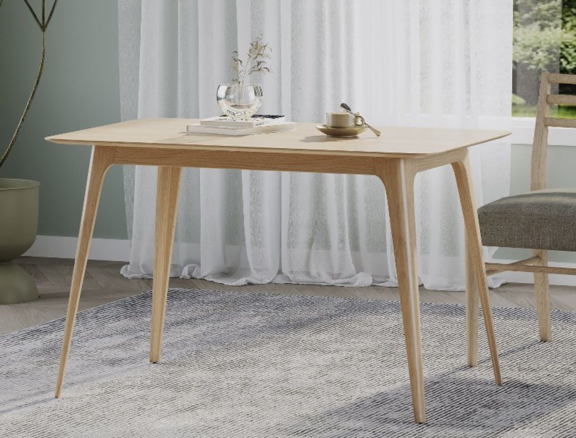 Keiko Mid Century Modern Wood Dining Table