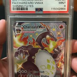 (2021) Charizard VMAX Shining Fates PSA 9