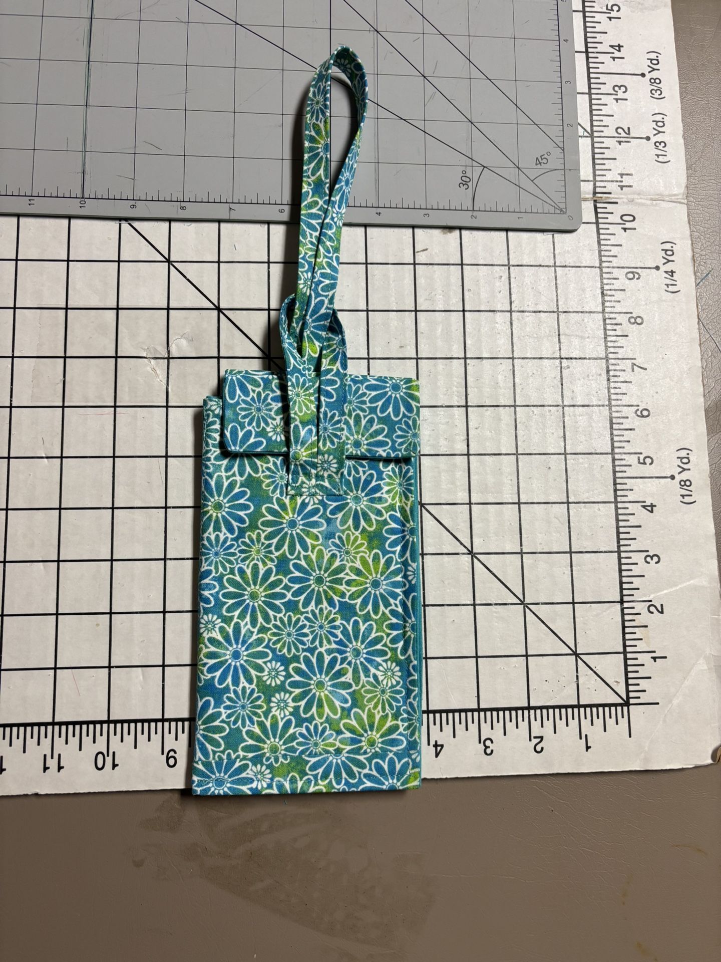 Cell Phone Bag - 3 Pockets - 4 3/4” X 8”
