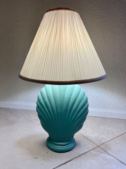Vintage Seashell Lamp