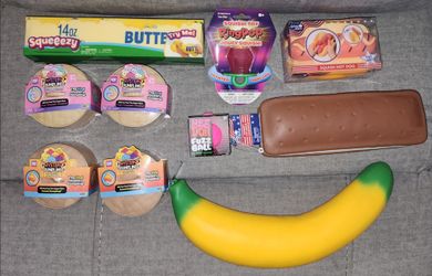 Squishy Toy Bundle (All New) – 9 Piece Lot or individual items (READ ALL POST FOR DETAILS)