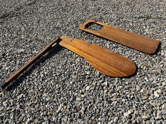 Toro Sabot Rudder Tiller And Dagger Board Nice Mahogany 