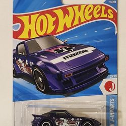 HOT WHEELS .  J-IMPORTS . 1980  MAZDA RX-7.