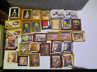 Mini Brands Masterpiece Famous Painting Framed Set of 52