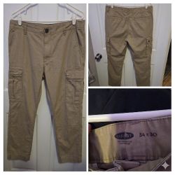 Old Navy khaki Pants 34 x 30