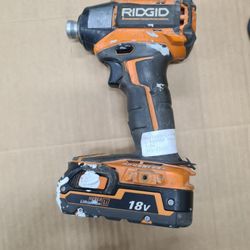 Ridgid 18v Brushless 3-Speed 1/4 in. Impact Driver 