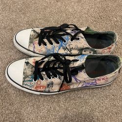 Collector’s Edition Gorillaz Converse - Men’s Size 9