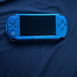 Blue PSP 3000