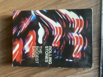 Rolling Stones 4 Pk CD Set   And DVD Set
