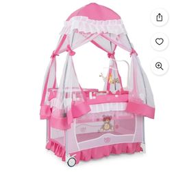 **NEW PLAYPEN WITH CANOPY &CHANGING TABLE