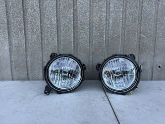 2018 2019 2020 2021 2022 2023 Jeep Wrangler Jl Halogen Headlight Headlamp Right Passenger Side Left Driver Side LH Used Oem Original 