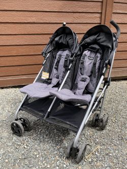 Evenflo minno twin double stroller cheap glenbarr gray