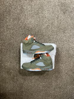 Jordan 5 Olive Size 14