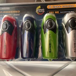 Mega Bright, Self Powered Turbo Torch, Mini Super Bright Led Flashlight