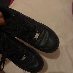 Black Air Force Ones