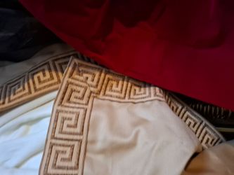 Curtains/rods.  custom made