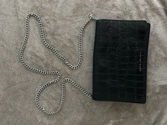 Marc Jacobs Party on a Chain Croc Embossed Leather Bag
