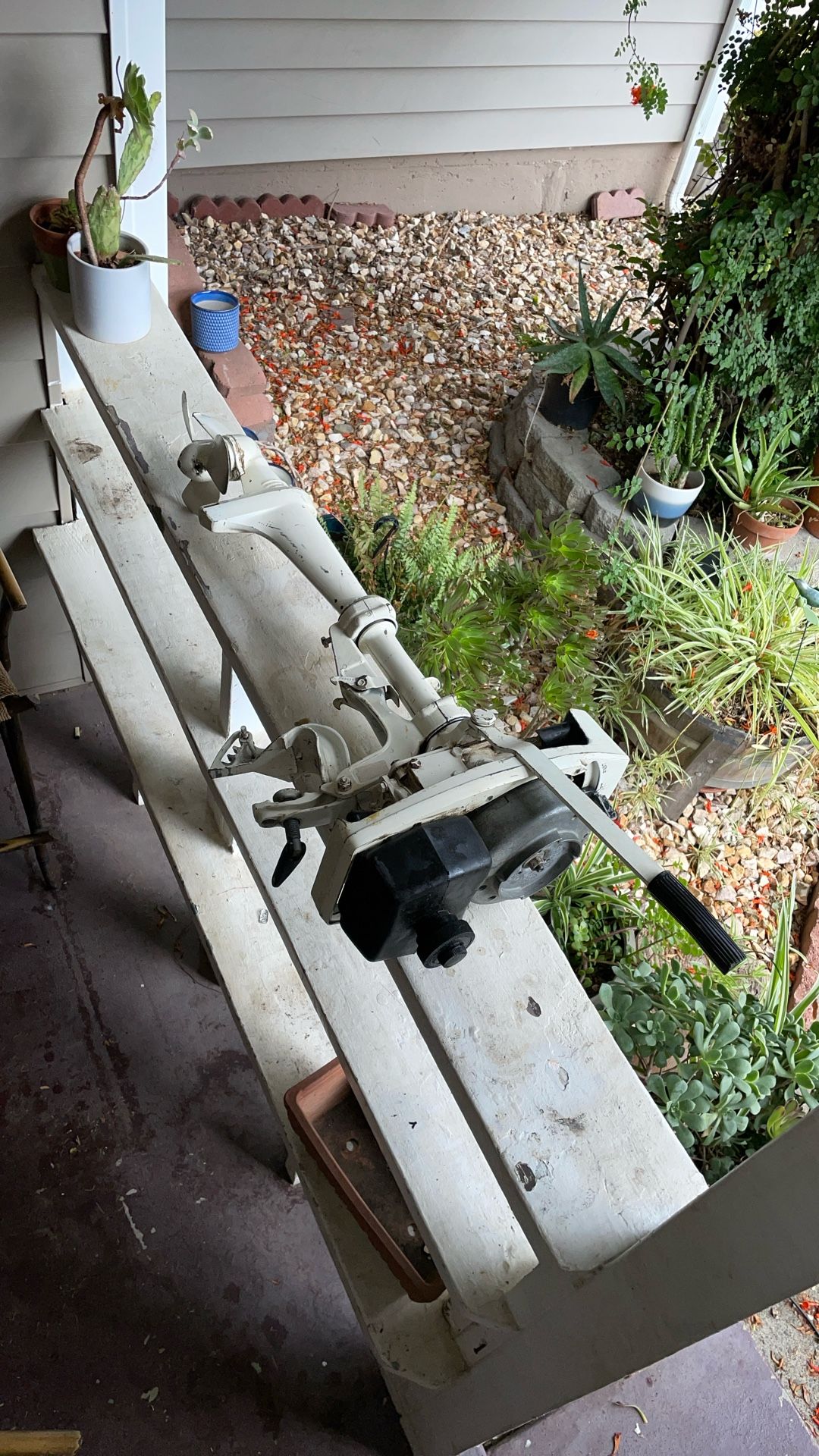 Vintage Johnson Boat Engine