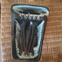 Green Color Ashtray