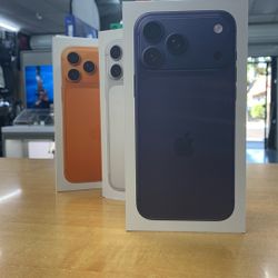 Unlocked iPhone 17 Pro Max All 3 Colors Available 