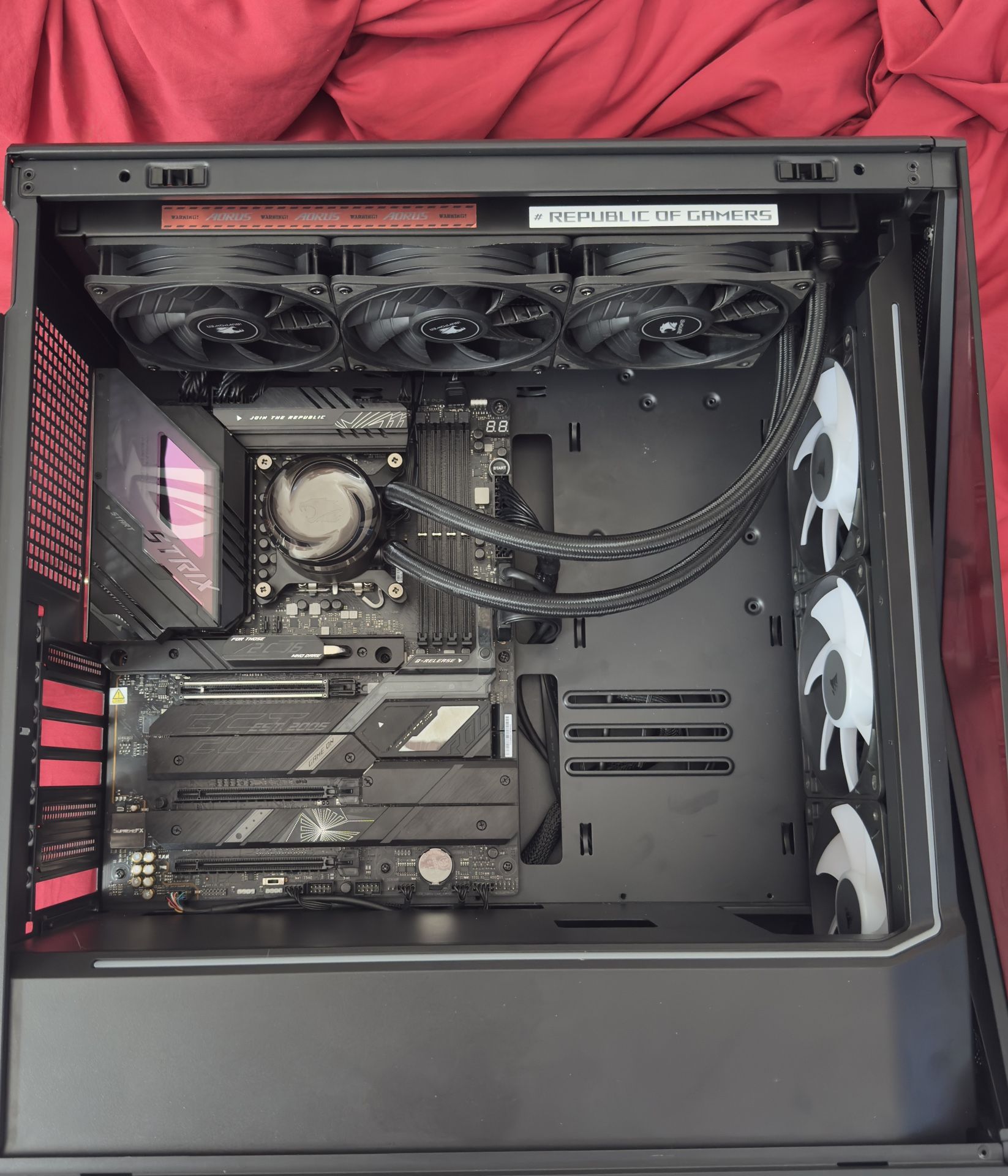 Half built Gaming pc