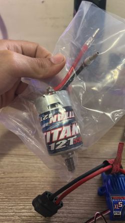 Traxxas  stock motor set up