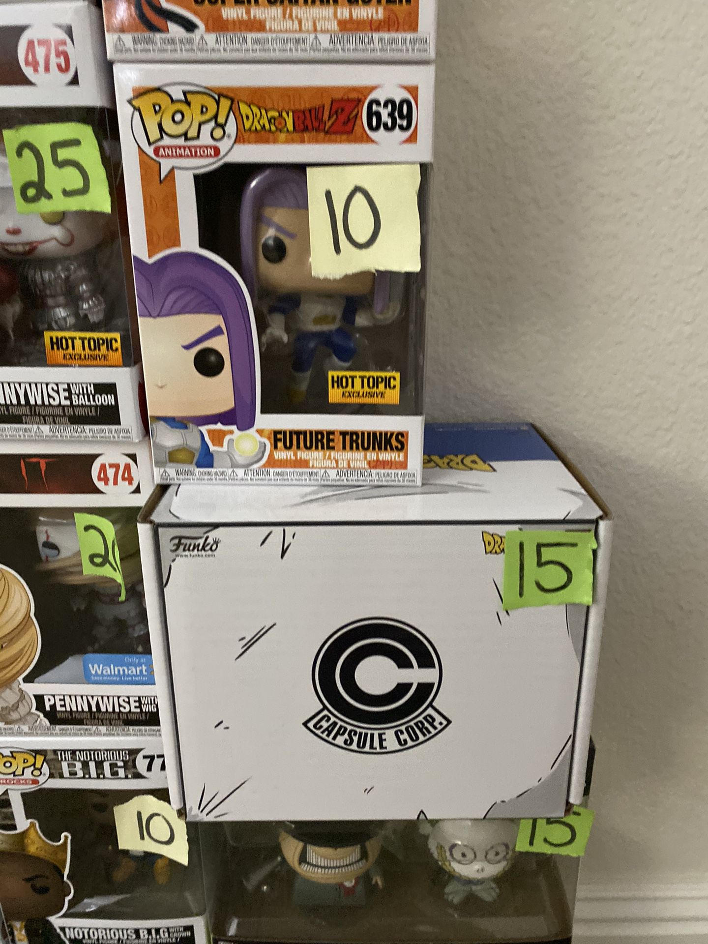 Trunks exclusive hot topic mystery box Funko pop