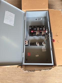 GE 240v 200a 1phase Disconnect Nema 1