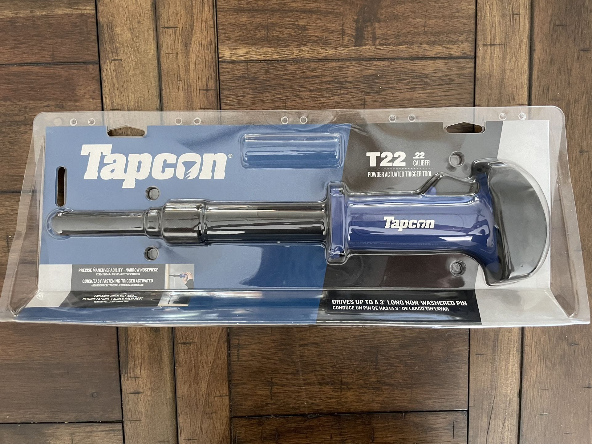 Tapcon T22.22 Caliber Single Shot Powder Actuated Trigger Tool.