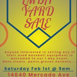 Baseball Garage Sale