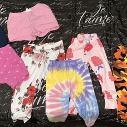 9pk Girls’ Infant Shorts/Pants
