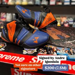 Original Stephon Marburys Signed By Andre Iguodala And Andre Miller 