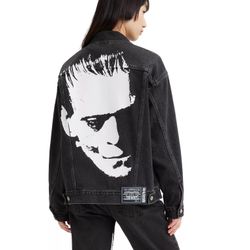 Levi's x Universal Monsters Frankenstein Unisex  Denim Trucker Jacket 