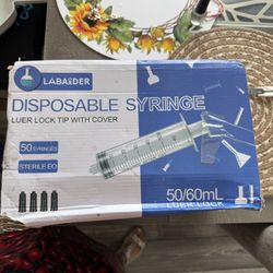 Disposable Siringe 50/60 Ml 50 Sterile 