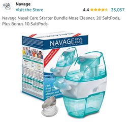 New  Navage Nasal Care Saline Nasal Irrigation System 