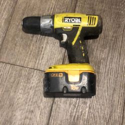 Ryobi Cordless Drill 18 V