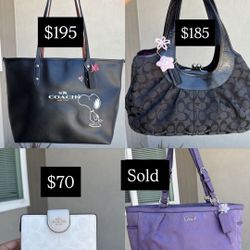 Vintage Coach Bags 