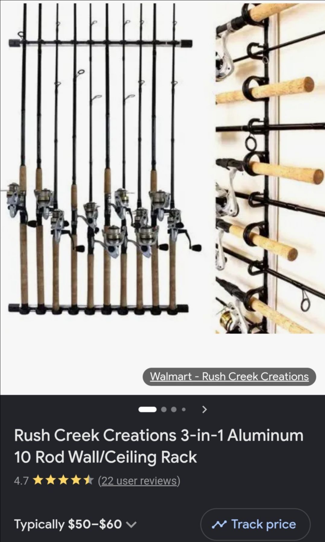 Fishing rod organizer