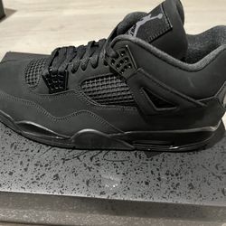 Quack Quack 4s Jordan Black Cat Size 13