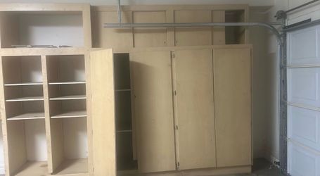 Garage cabinets