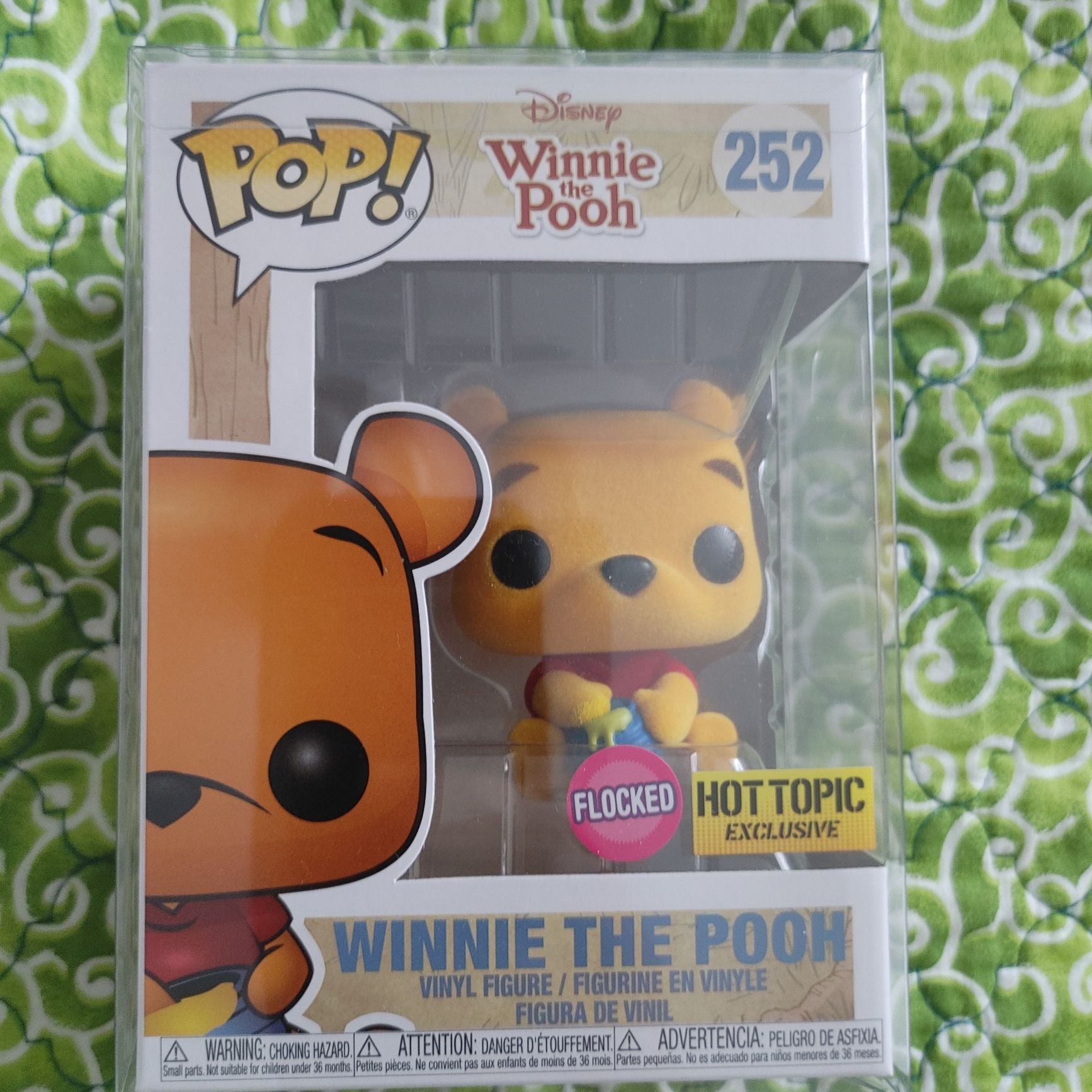 Funko Pop exclusive flocked Winnie the Pooh