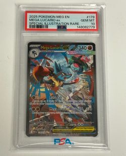 Mega lucario EX PSA 10