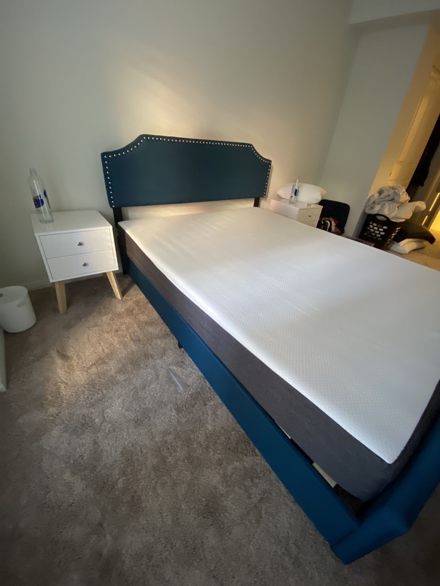 Queen Bed frame and Matresss