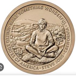 2026 $1 Dollar  Coin Steve Jobs 250th Anniversary Privy Mark