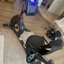 Bike And Weight Set With Bench 