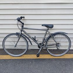 Specialized Rockhopper 26" 21-Speed Hybrid Road /Commuter/Mountain Bike - Light 18-in Frame - Easy Grip Shift  - Comfortable Serfas Memory Foam Seat