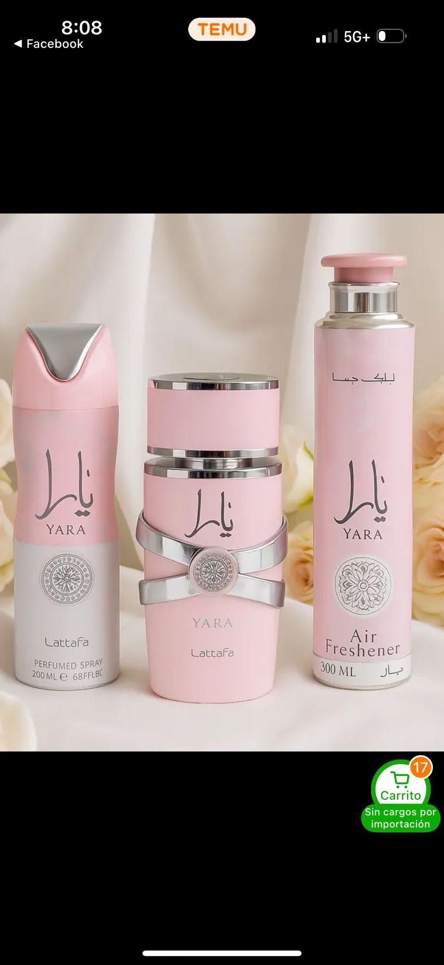 Set De Yara Perfume De Mujer
