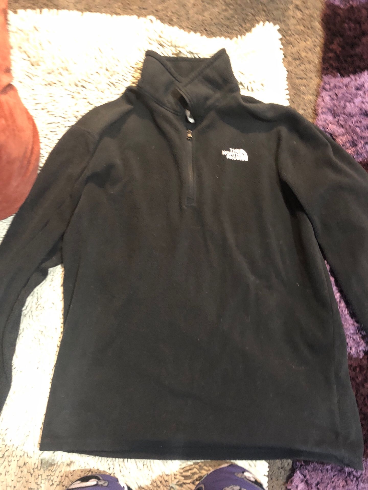 Men’s north face jacket shirt black